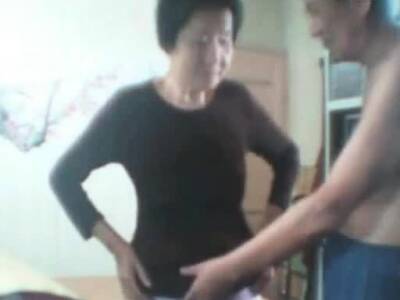 Old Asian Couple Getting It On - nvdvid.com